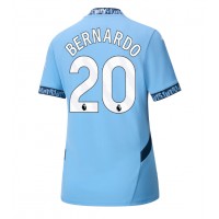 Camiseta Manchester City Bernardo Silva #20 Primera Equipación para mujer 2024-25 manga corta